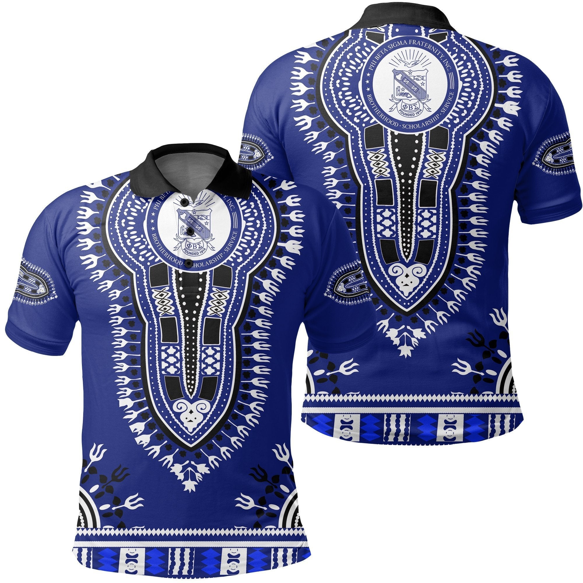 Fraternity Polo – Phi Beta Sigma Dashiki Polo Shirt