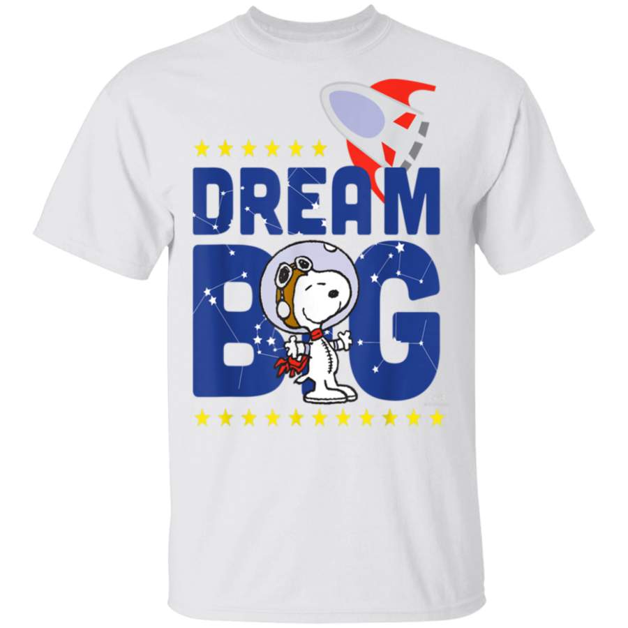 Peanuts Snoopy Astronaut Dream Big T-Shirt