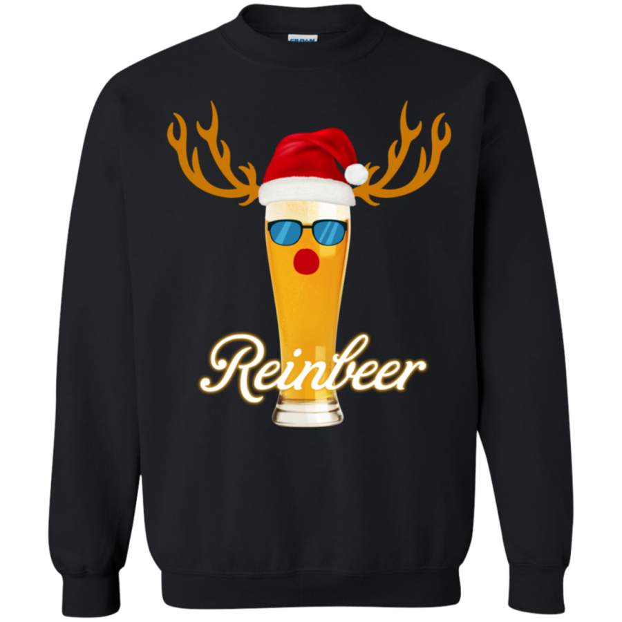 AGR Reinbeer Reindeer Beer Lover Sweatshirt