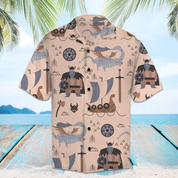 Amazing Viking Funny Icon Hawaiian Shirt