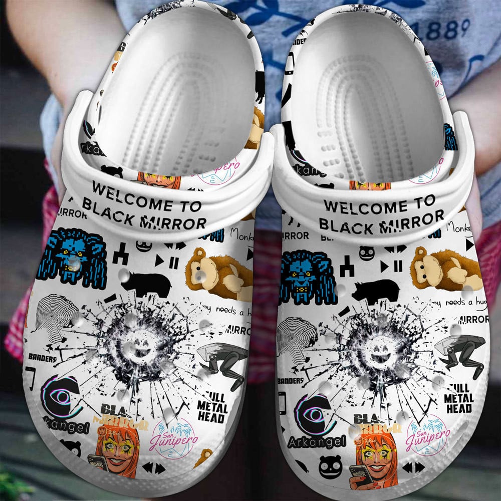 Black Mirror Tv Series Crocss Clogs For Men Women And Kid Ii23Ab5R
