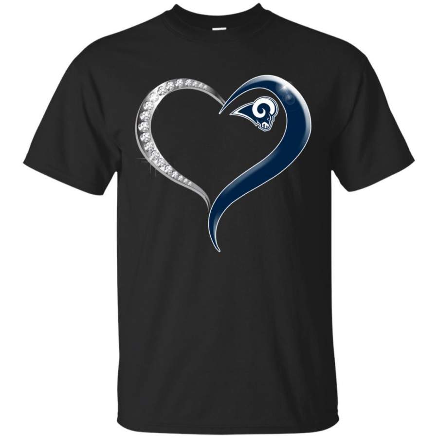 AGR Los Angeles Rams Los Angeles Rams in Diamond Heart Shirt