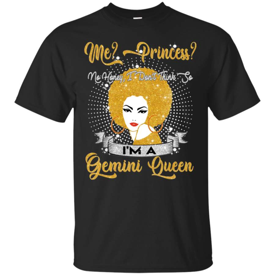 Me No Honey I’m A Gemini Queen Black Queens Shirt VA01