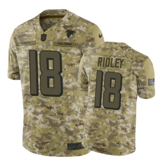 Calvin Ridley Jersey NFL Camo Atlanta Falcons