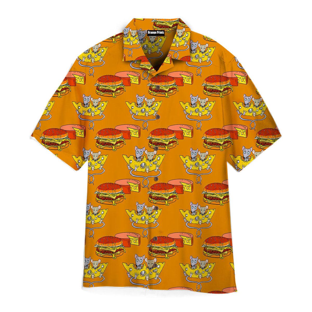 Food Is Good Mood Delicious Hamburger Aloha Hawaii Shirts For Men Women Ha23068