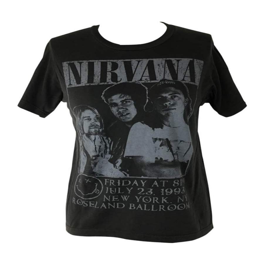 Vintage Nirvana Music Graphic Tshirt T1022