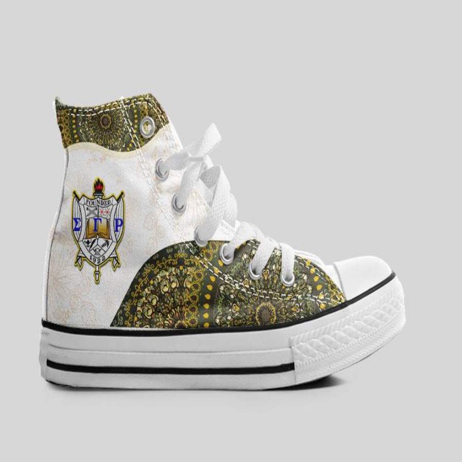 Sigma Gamma Rho High Top Shoes