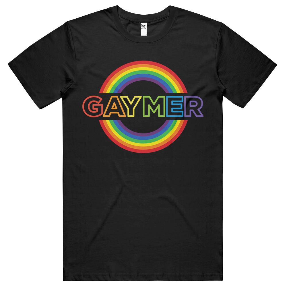 Gaymer Gamer Gay Pride Lgbt Shirt Lesbian Rainbow Flag T Shirts