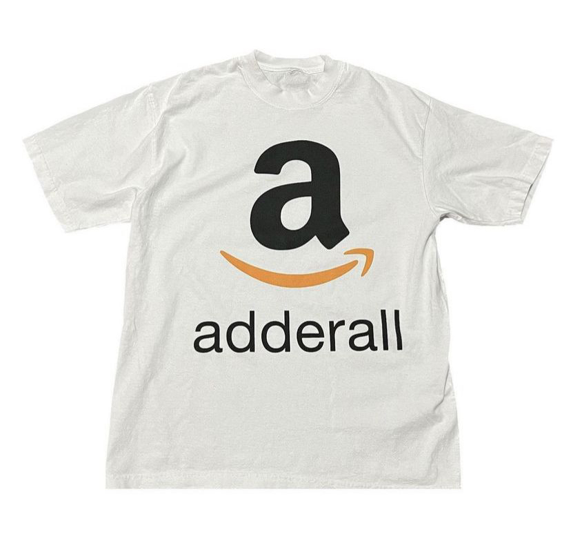 Adderall Amazon Logo Tee Shirt Outfits