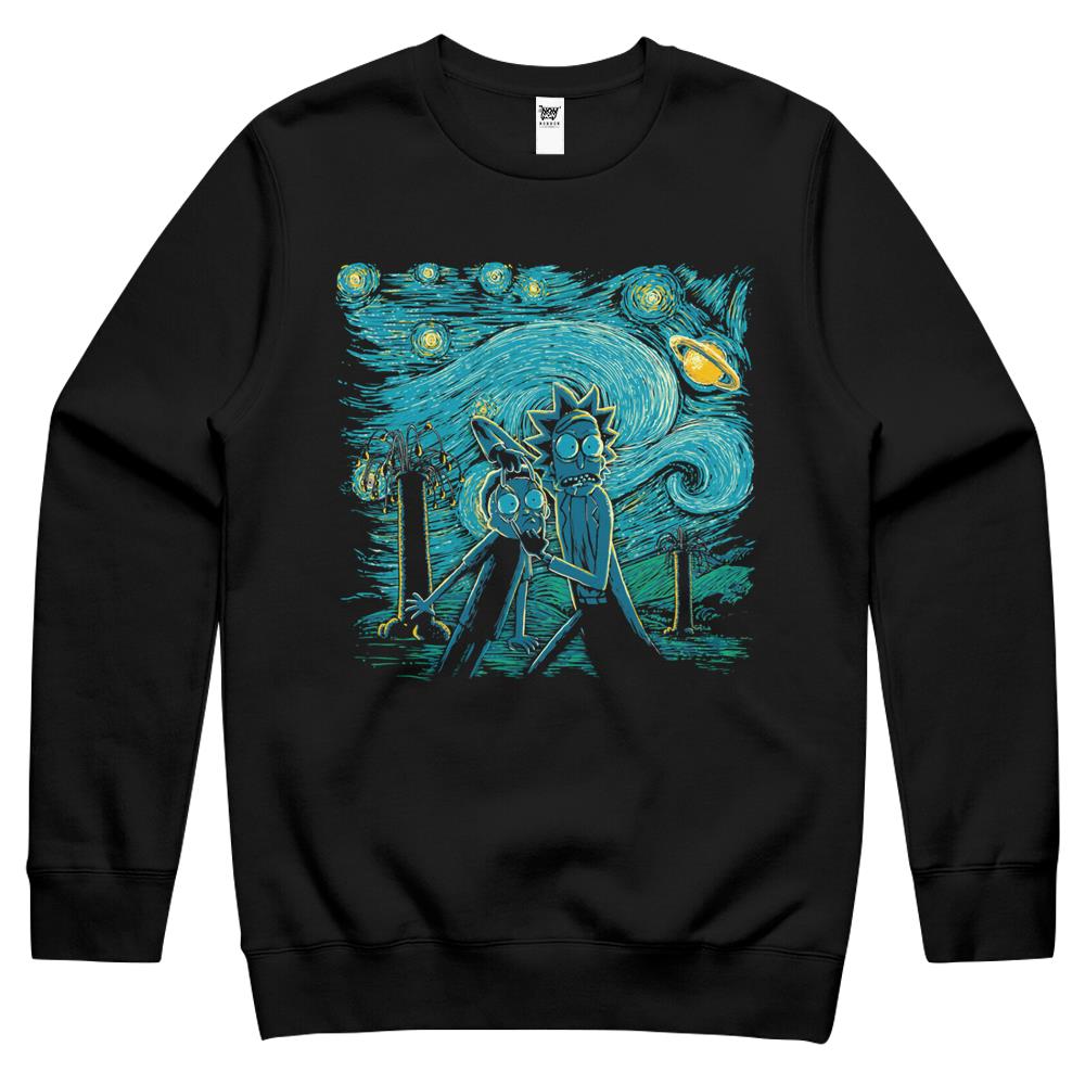 Impressionist Science Crewneck Sweatshirt