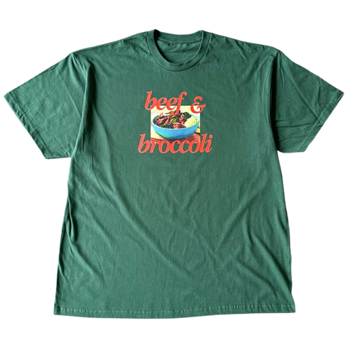 Beef and Broccoli v2 Tee Shirt Outfit  For Men  For Women