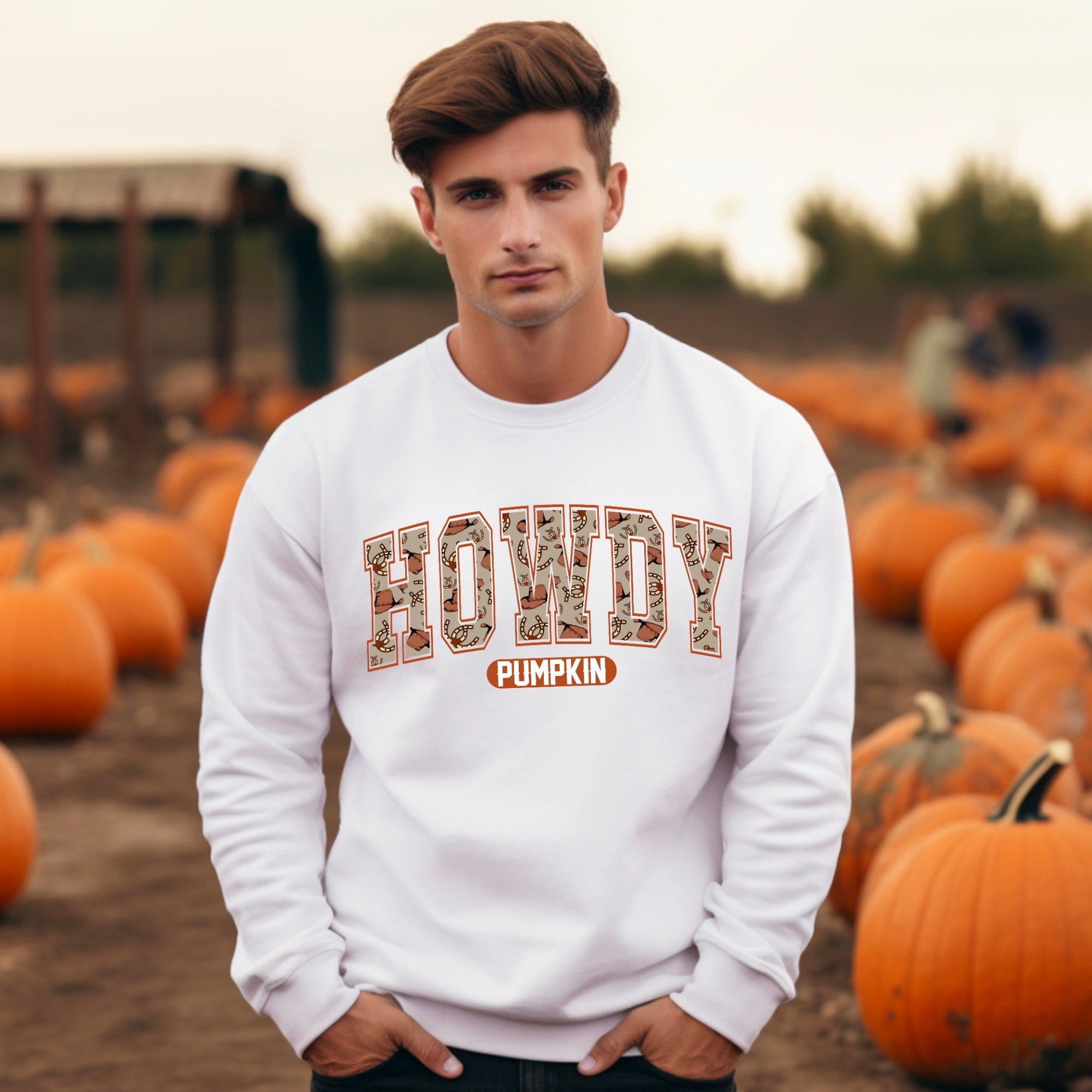 Howdy Pumpkin Sweatshirt