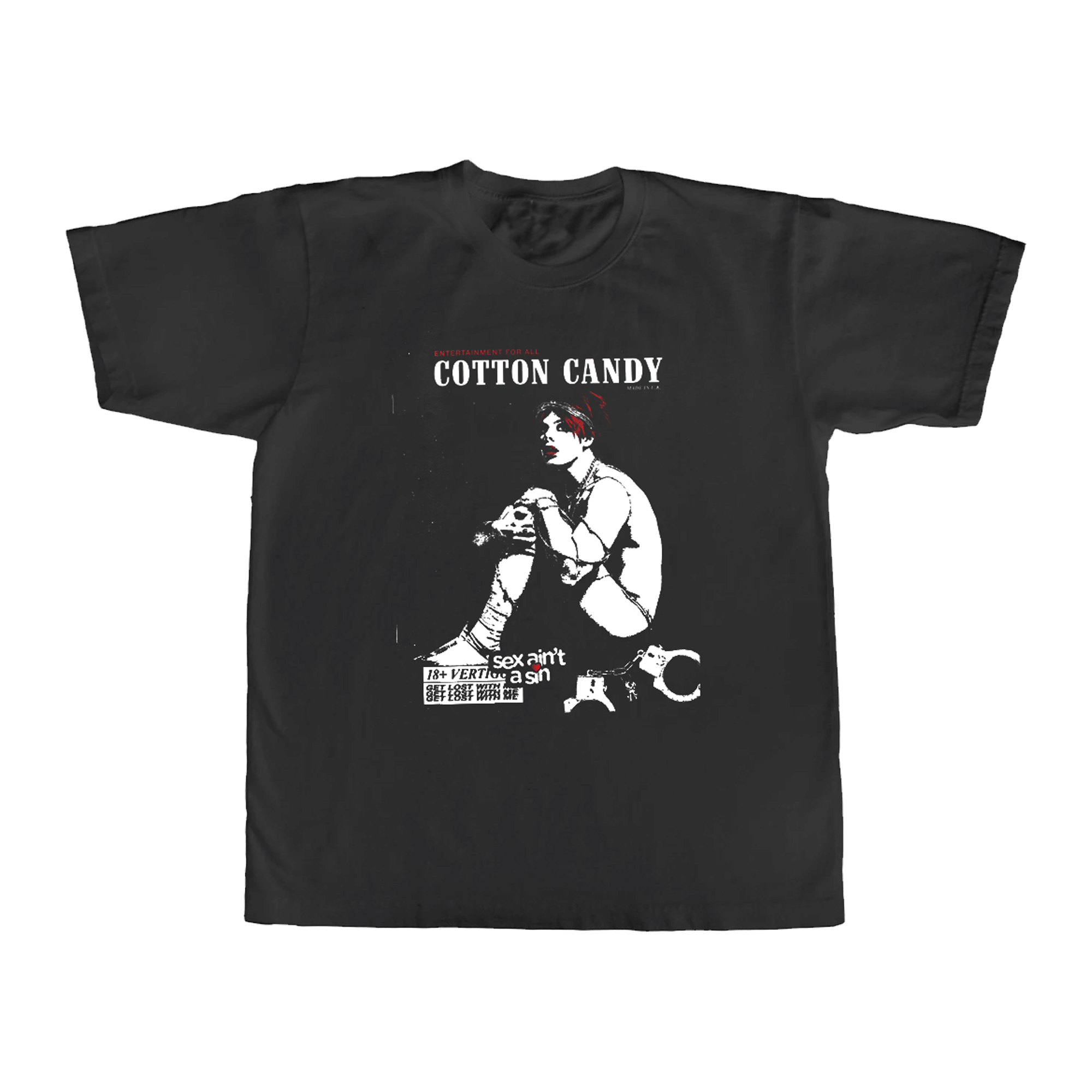 Yungblud Merch Black Cotton Candy T-Shirt