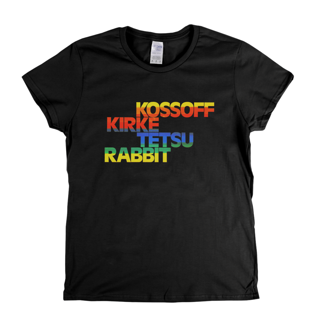 Cover your body with amazing Kossoff Kirke Tetsu Rabbit Album Womens T-Shirt