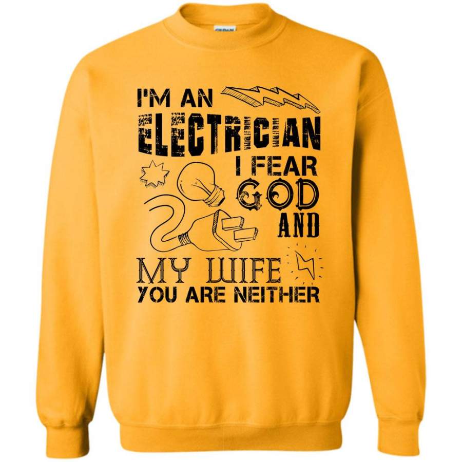 Coolest Electrician T Shirt, Iām An Electrician Sweatshirt