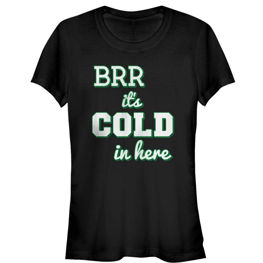 Bring It On Junior’s Brr…It’s Cold Clover Cheer  T Shirt