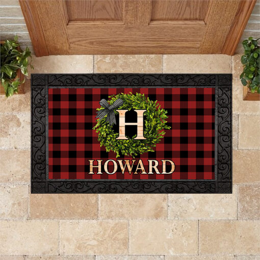 Personalized Doormat Welcome M1 All Over Printed