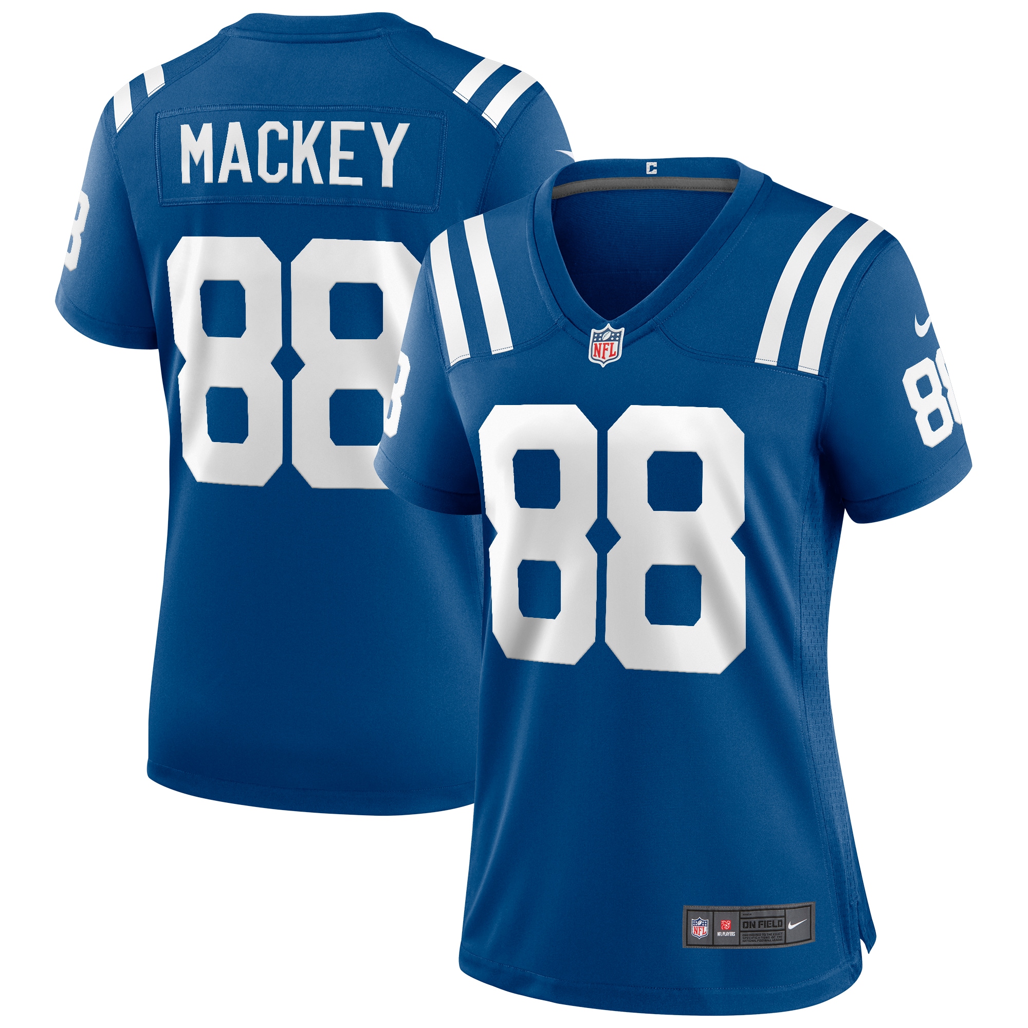 Women’s Indianapolis Colts John Mackey Royal Game Retired Player Jersey