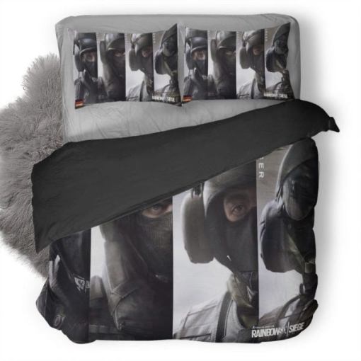 Tom Clancy S Rainbow Six Siege 27 Duvet Cover Pillowcase Home Decor 3D Bedding Set