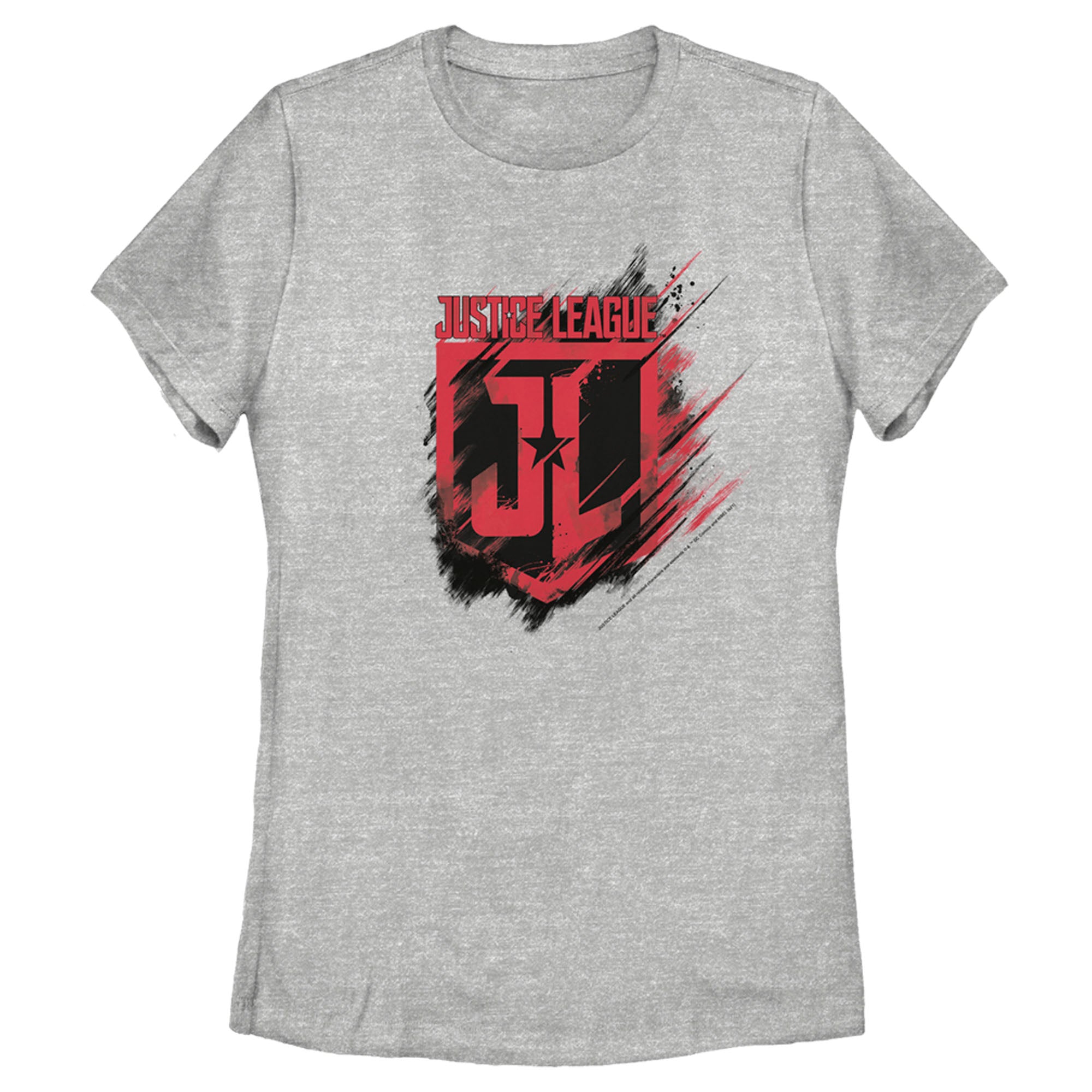 Zack Snyder Justice League Women’S Paint Smear Logo  T-Shirt