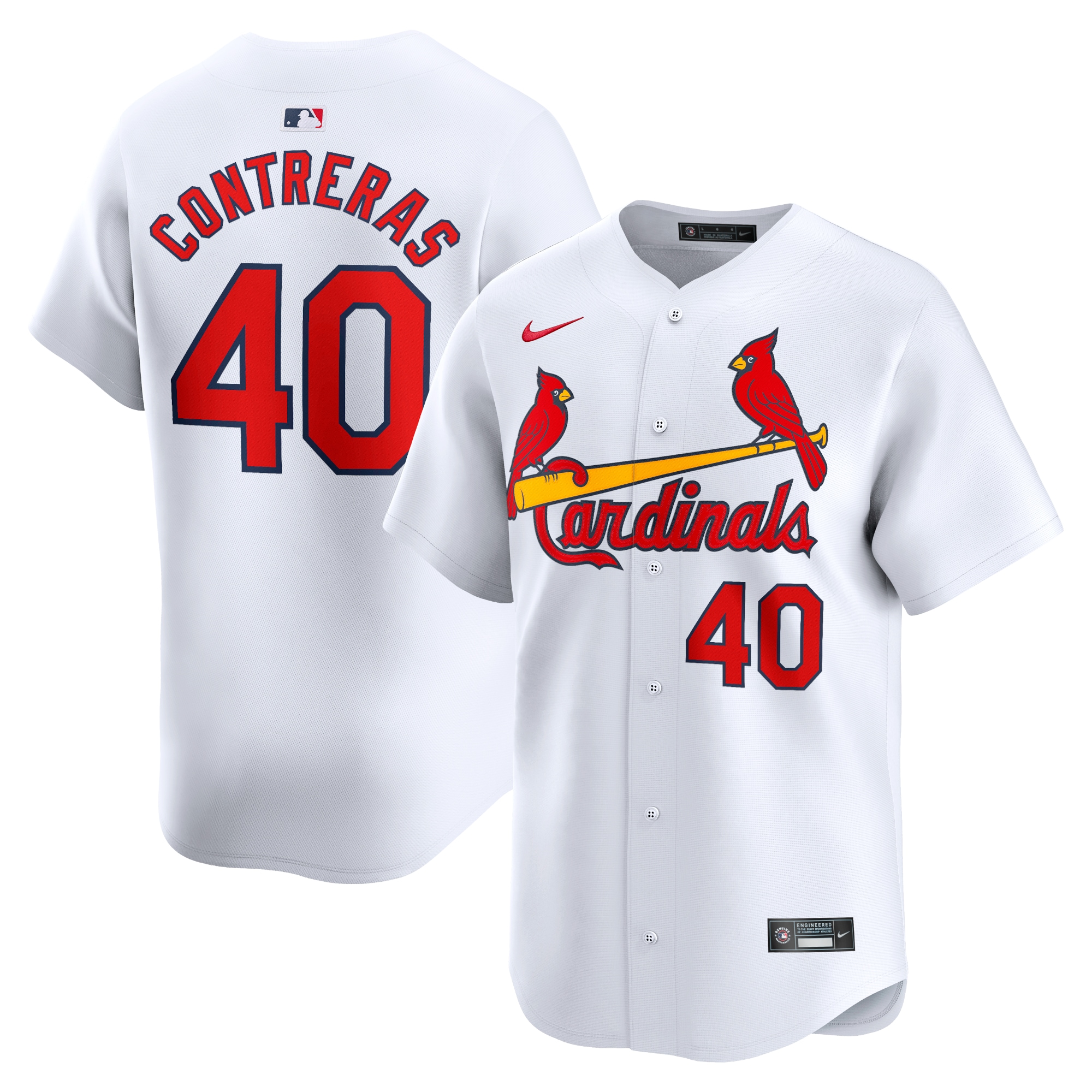 Willson Contreras St. Louis Cardinals Home Limited Player Jersey – White