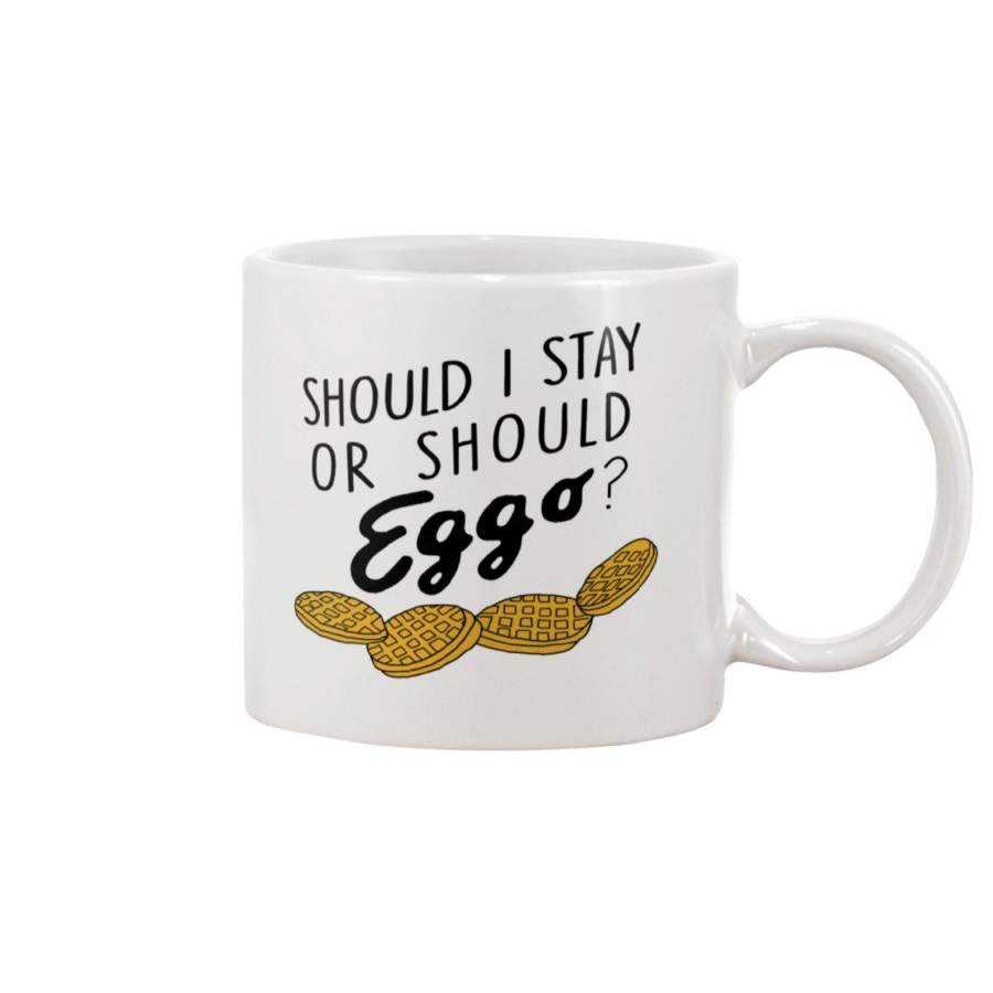 Should I Stay Or Should Eggo Mug