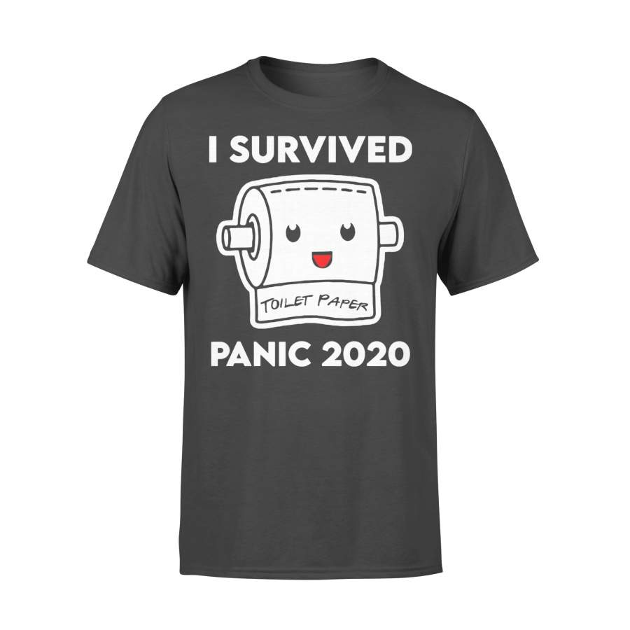 Toilet Paper Shortage Virus Flu Panic 2020 T-shirt