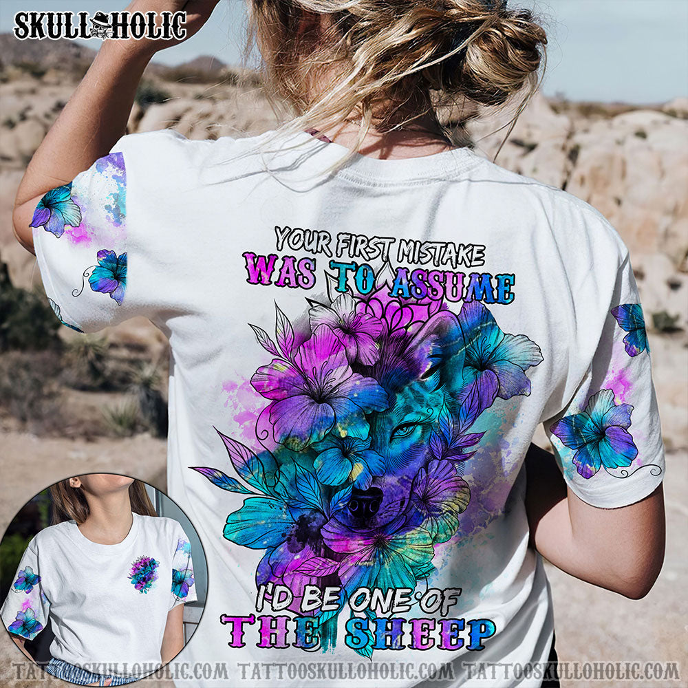 Your First Mistake Wolf Flower All Over Print – Tltm1101222Ki