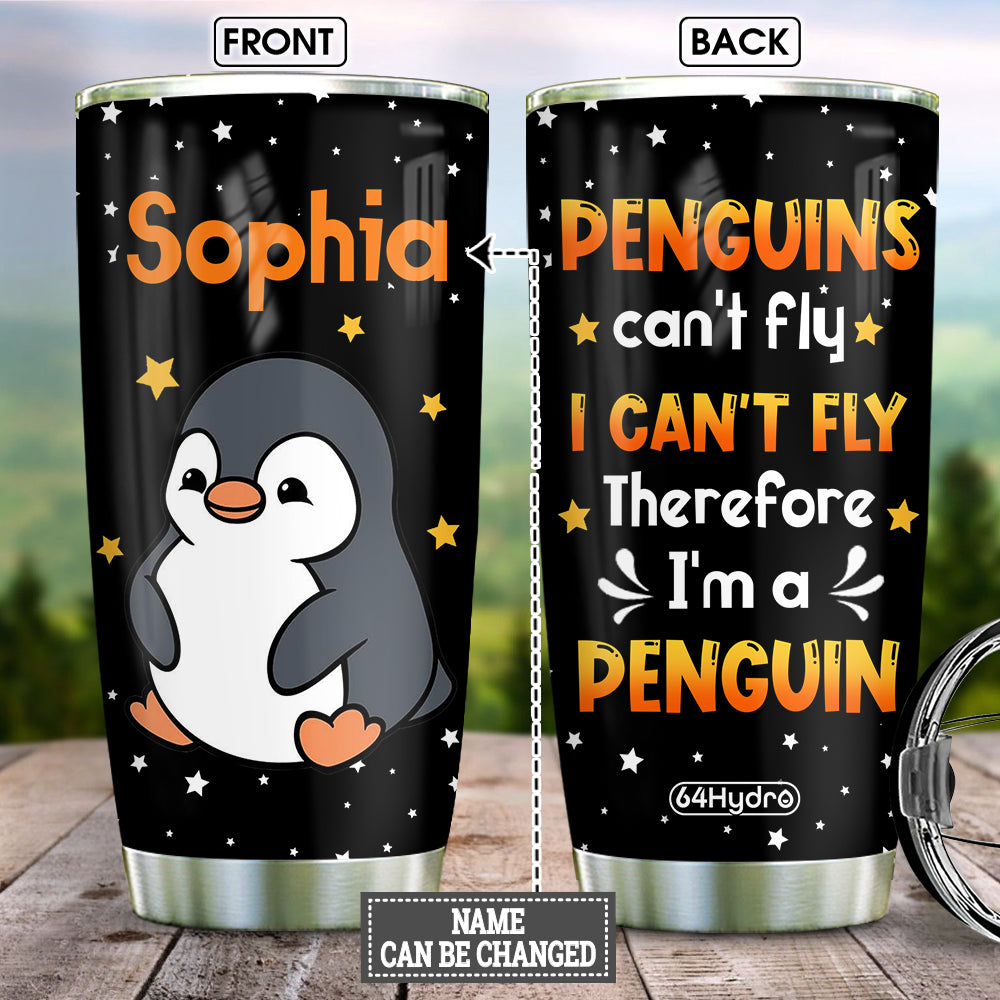 Penguin Im A Penguin Personalized Nqgb2904004Y Stainless Steel Tumbler