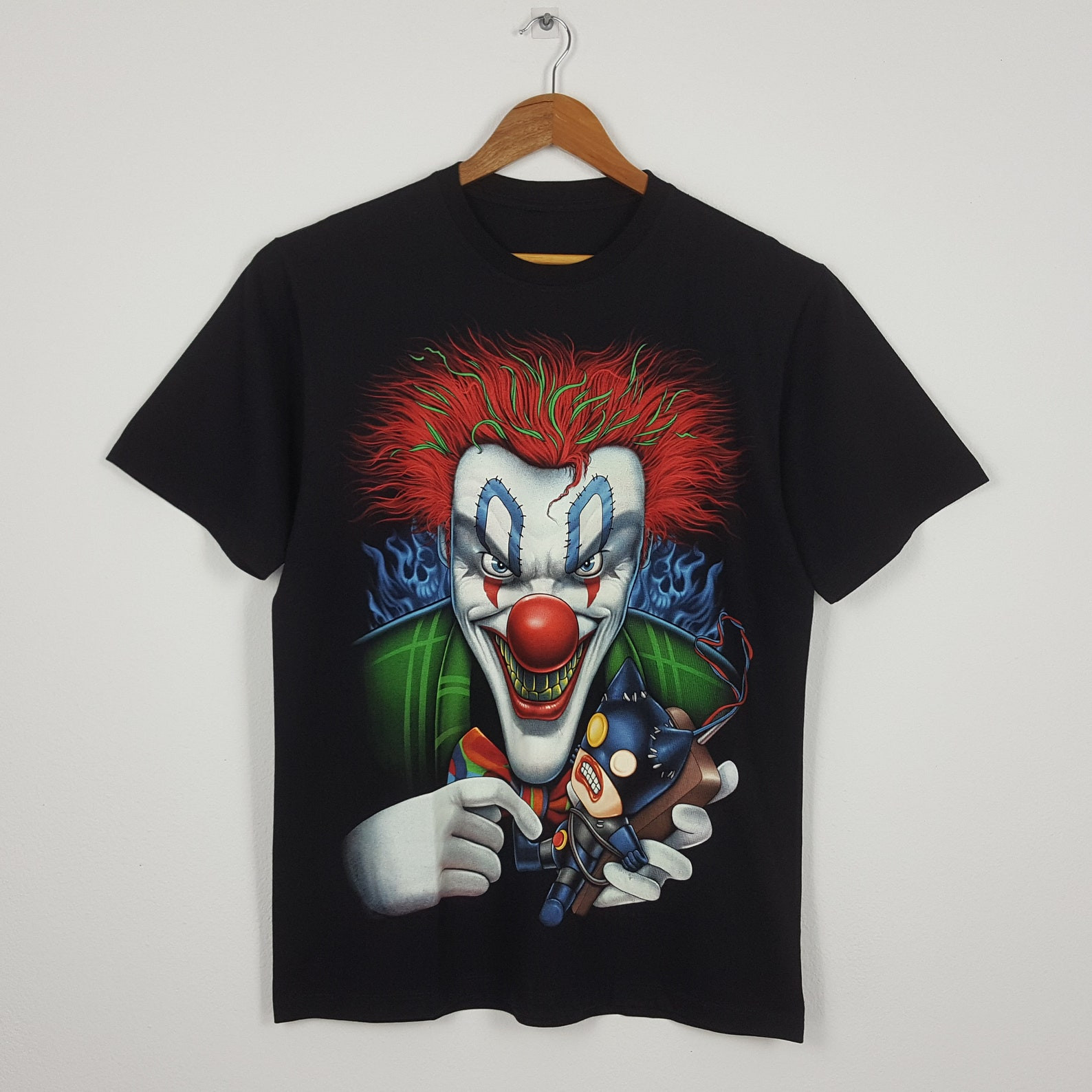 Vintage Joker X Batman Dc Movie Promo Film T Shirt