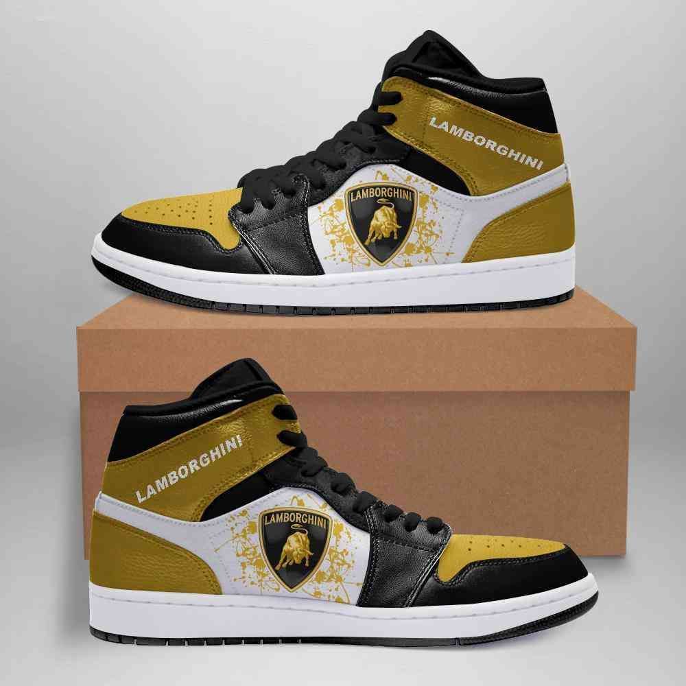 Lamborghini Automobile Car Air Jordan Shoes Sport Custom Sneakers