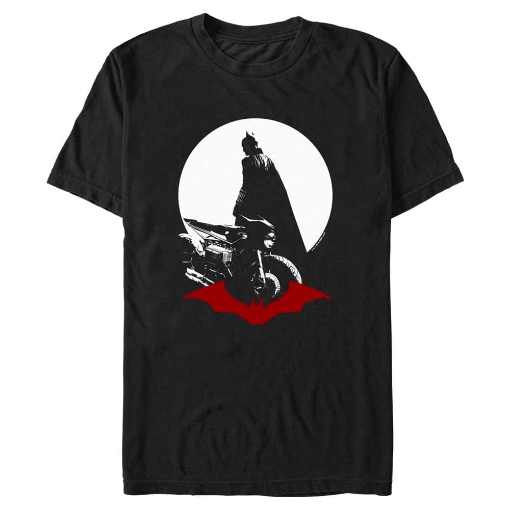 Batcycle Silhouette – The Batman Black T-Shirt