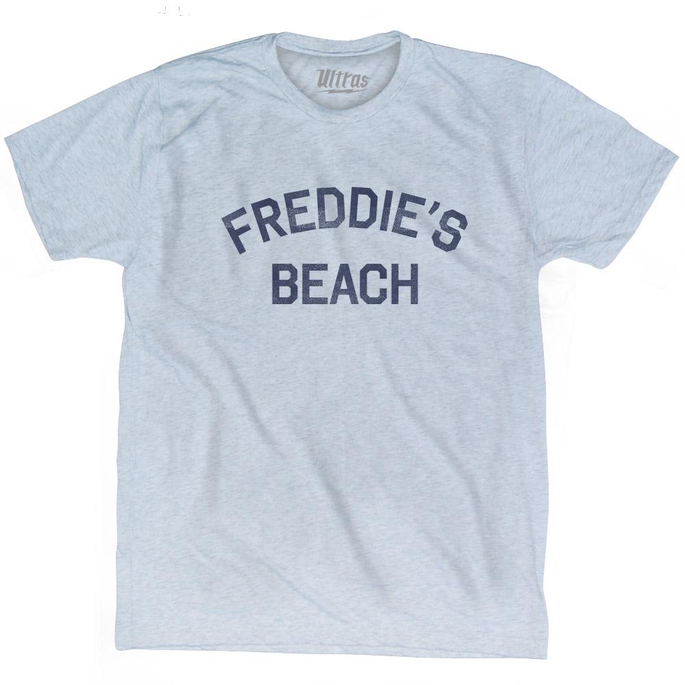 American Samoa Freddie’s Beach Adult Tri-Blend Vintage T-shirt