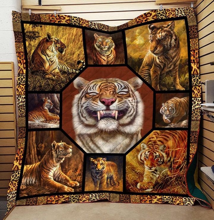 Tiger Yp1208077Cl Quilt Blanket