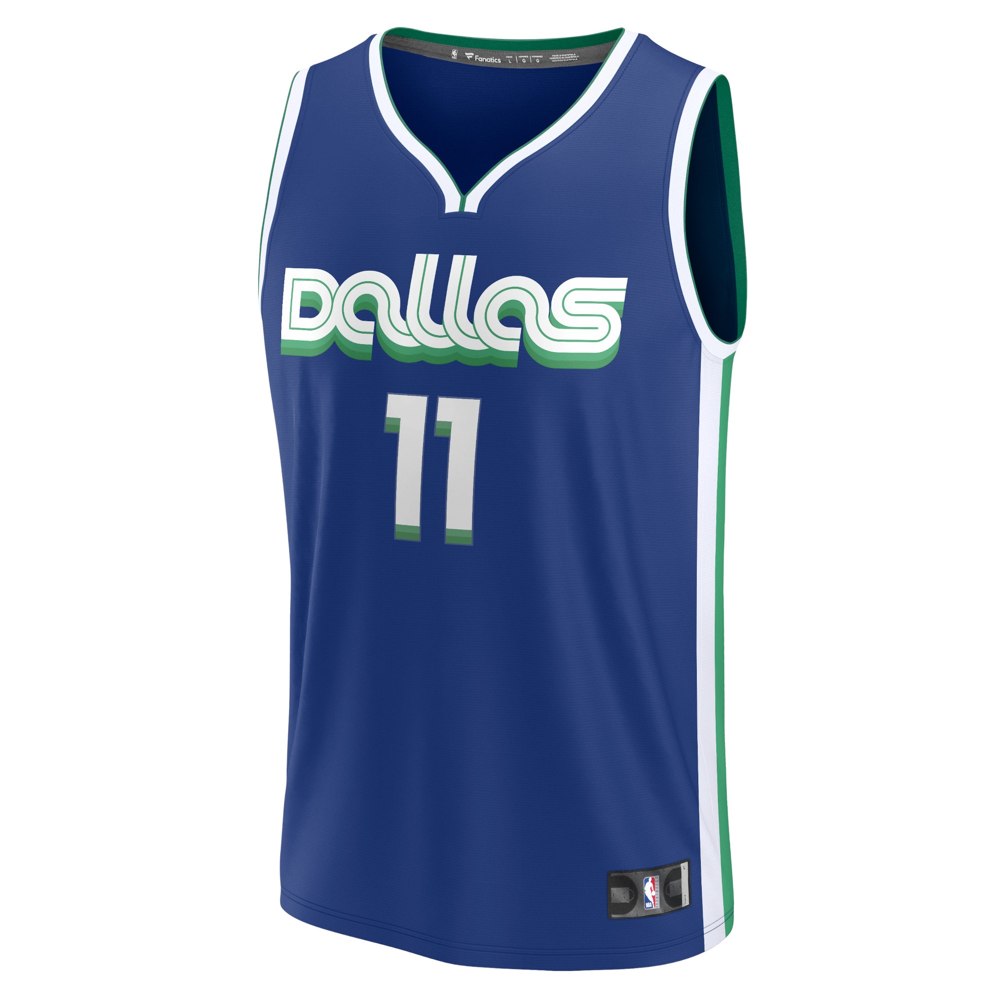 Tim Hardaway Jr. Dallas Mavericks Branded Fastbreak Jersey – City Edition – Blue