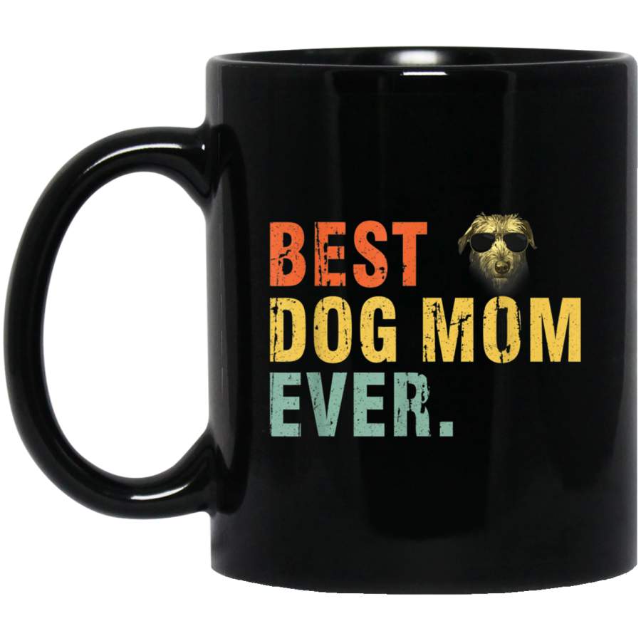 Vintage Best Mom Ever Mug Irish Wolfhound Mugs