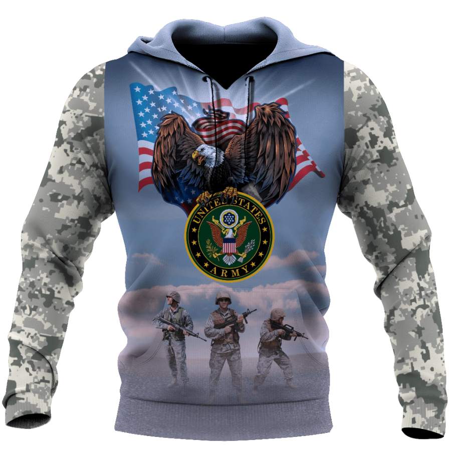 US Army 3D All Over Printed Shirts For Men and Women TA09152001