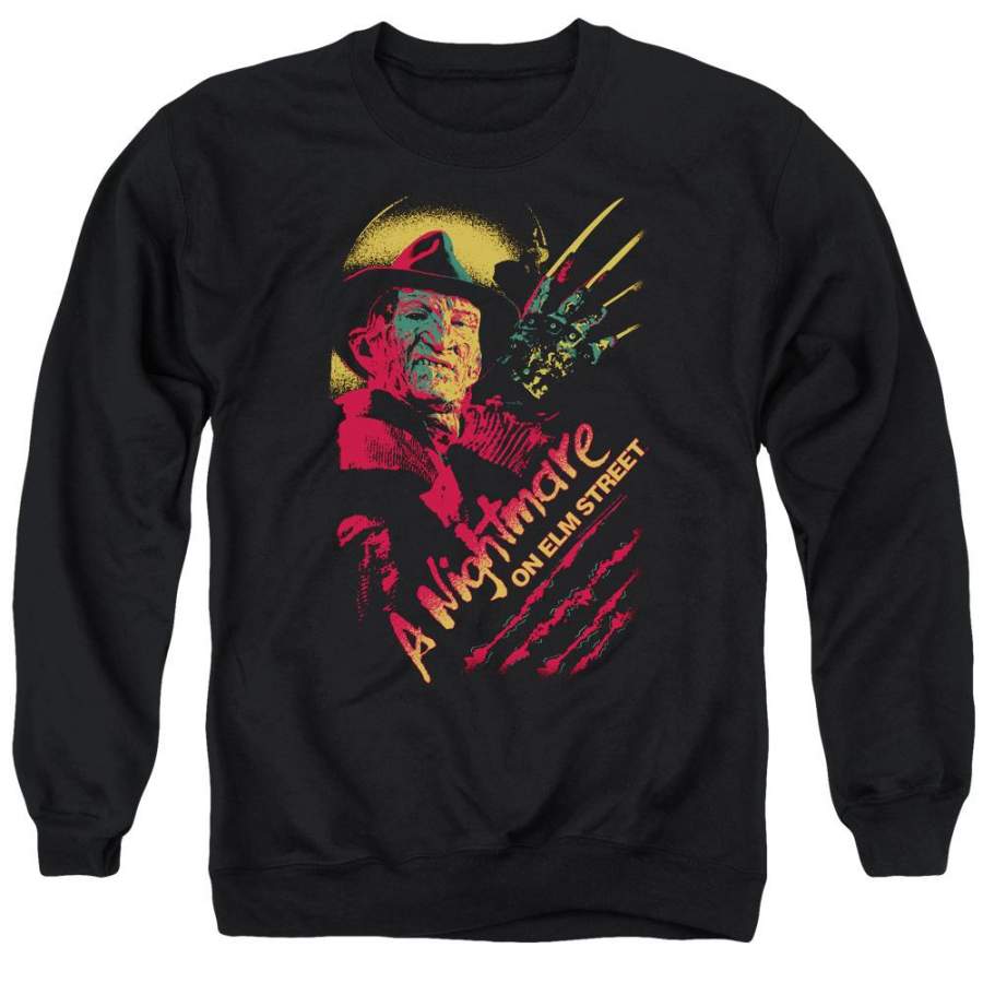 A Nightmare on Elm Street Freddy Claws Men’s Crewneck Sweatshirt