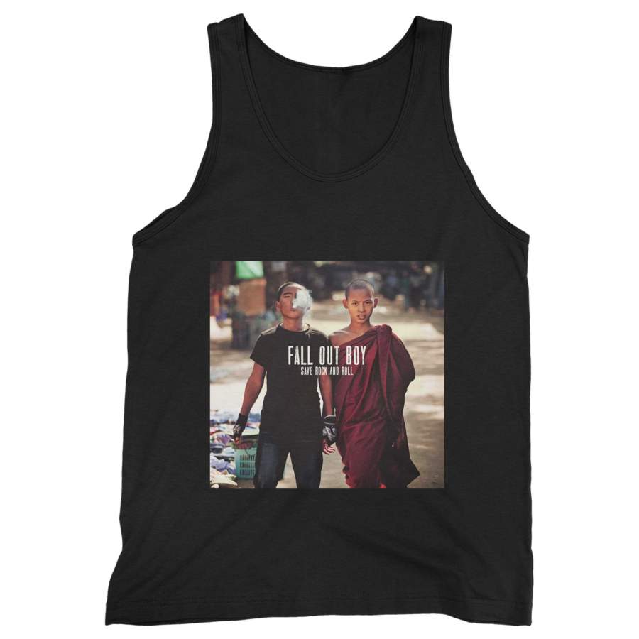 Fall Out Boy Eagle Save Rock And Roll Man’s Tank Top