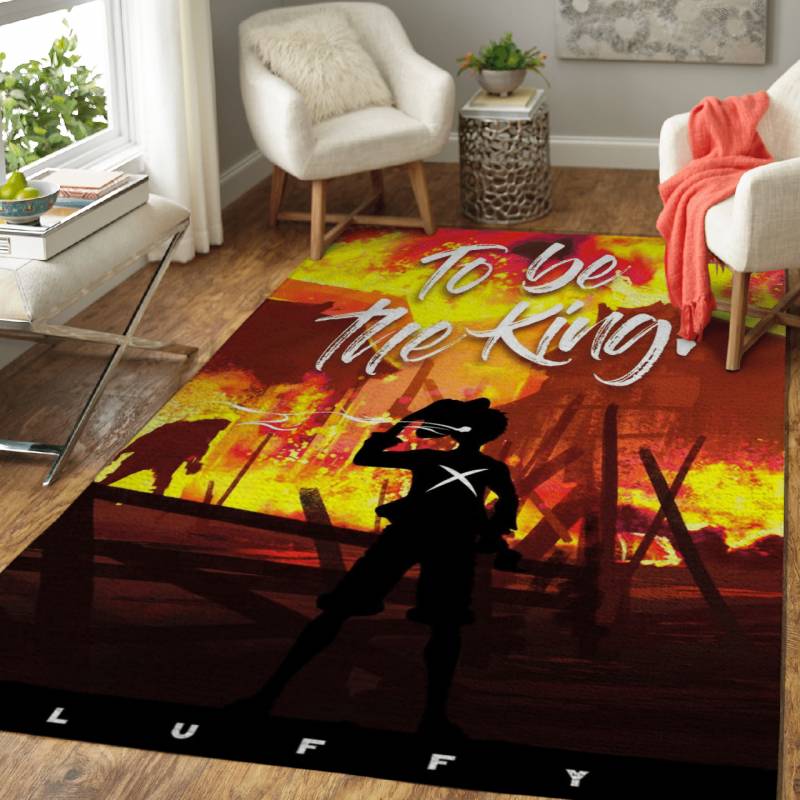 One Piece Luffy Anime Area Rug – Carpet