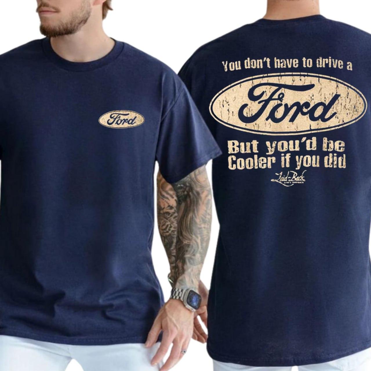 Ford T-Shirt- Menswear Ford Obs Shirt Truck Shirt, Unisex Streetwear for Men Trend 2025 T-Shirt-father’s dad gifts idea