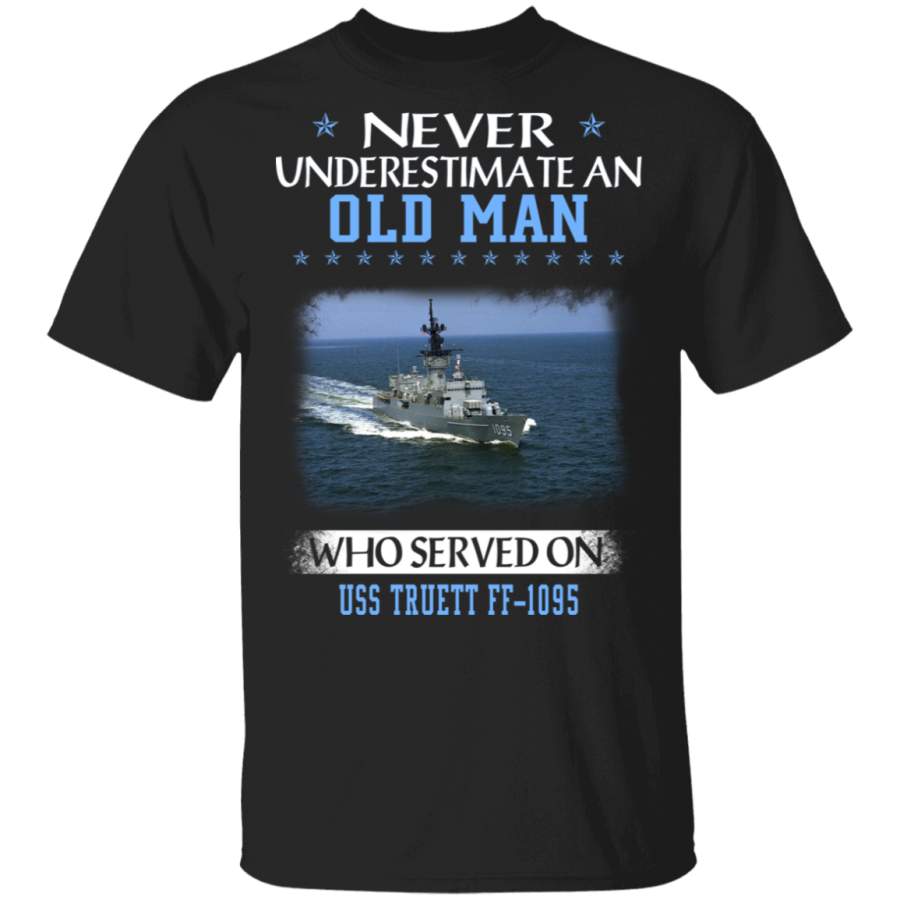 USS TRUETT FF-1095 Veterans Day Christmas Gift T-Shirt