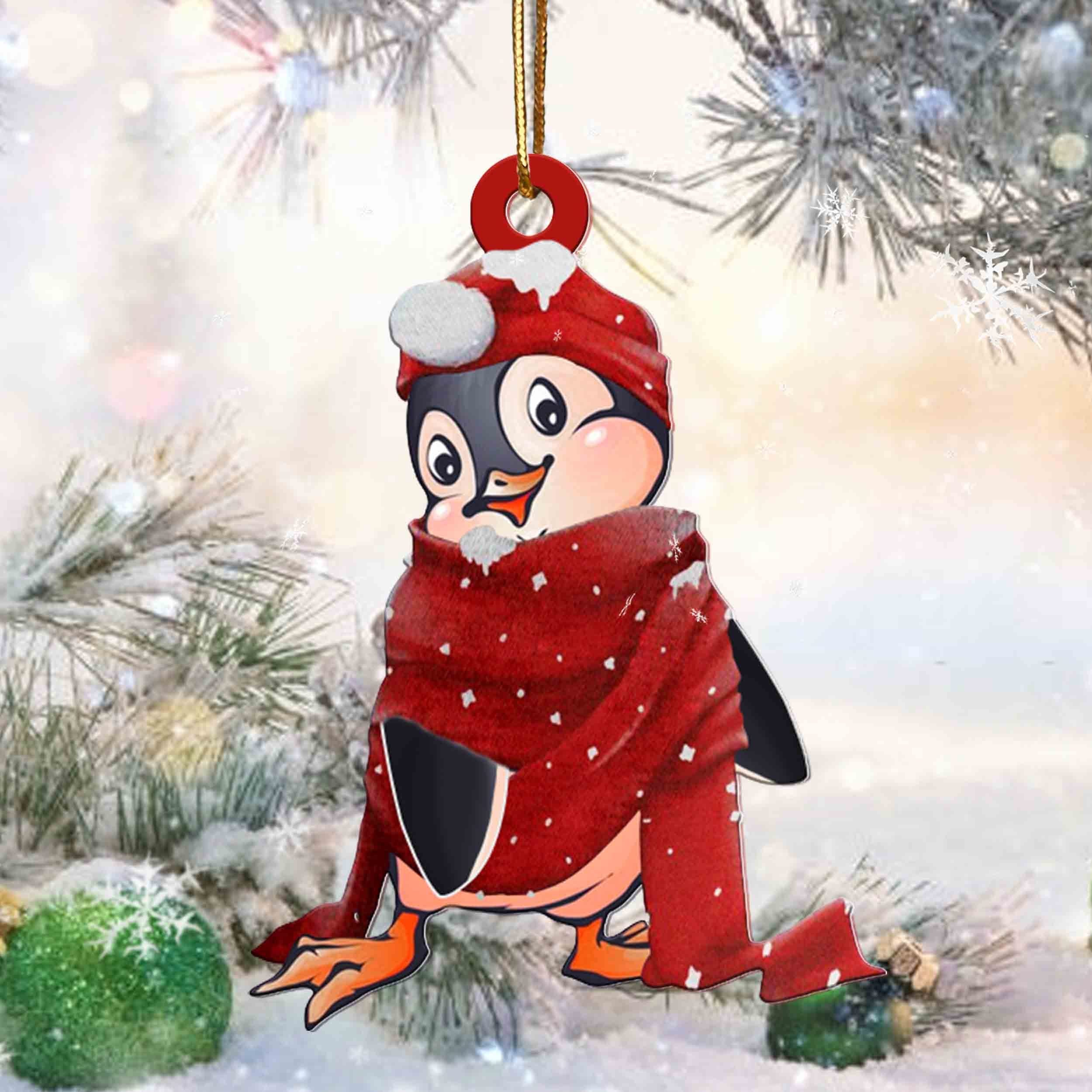 Fun Car Decor Penguin Cold Gift For Her Gift For Him Gift For You Gift For Penguin Lover Ornament