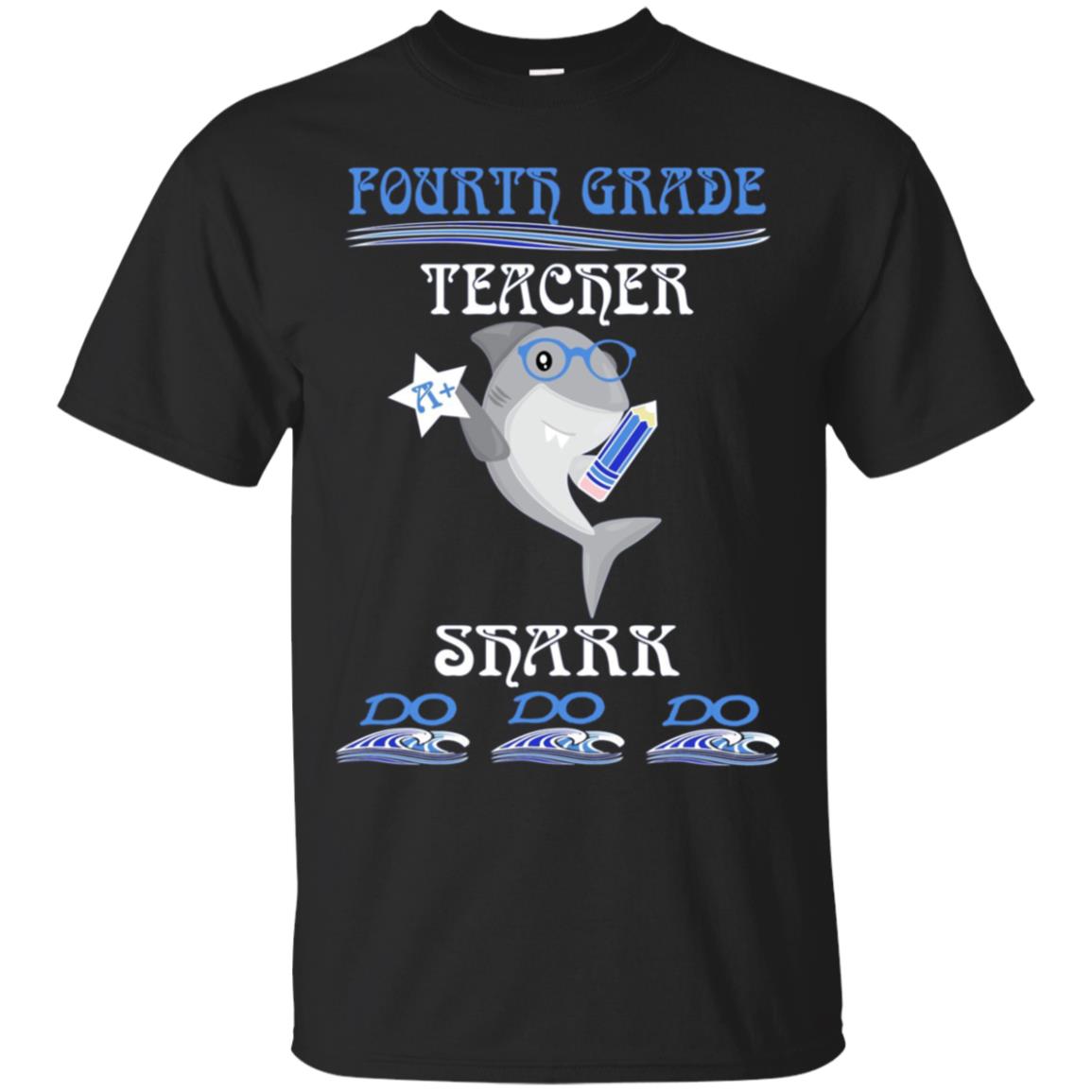 Teacher Shark Longsleeve Shirt Fourth Grade A+ Do Do Do Gift