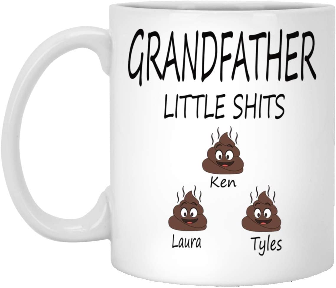 Funny Father’S Day Mug – Personalized Fathers Day Gift – Funny Grandfather Mug – Gift For Grandfather – Personalized Coffee Mug – Mugs For Men – Funny Coasters 11Oz