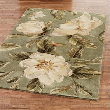 Magnolia Flower Rug