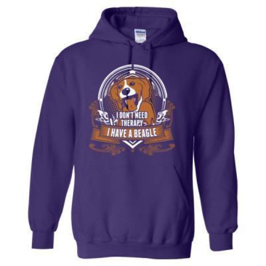 AGR I Dont Need Therapy I Have A Beagle – Heavy Blend™ Hooded Sweatshirt