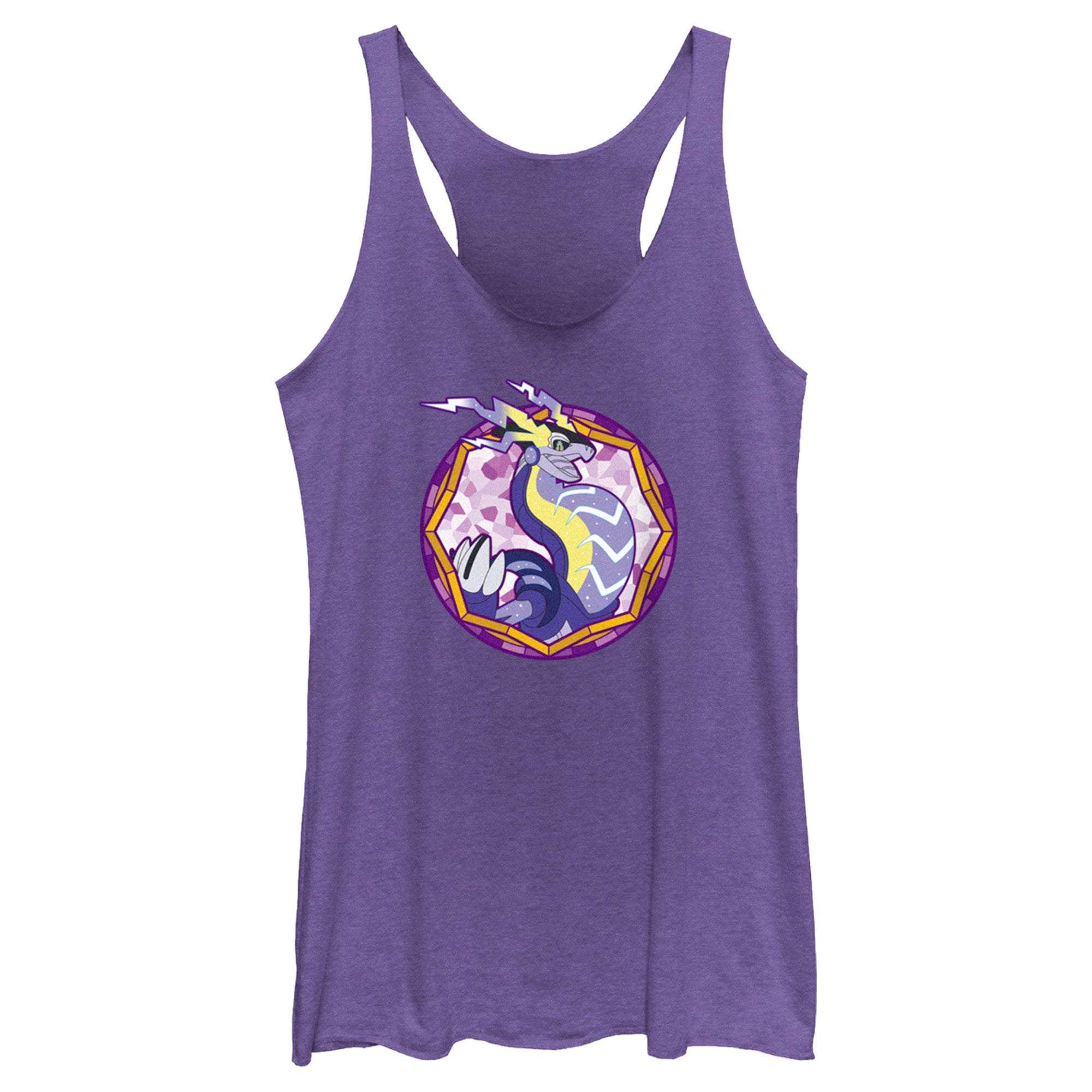 Women’S Pokemon Miraidon Circle Racerback Tank Top