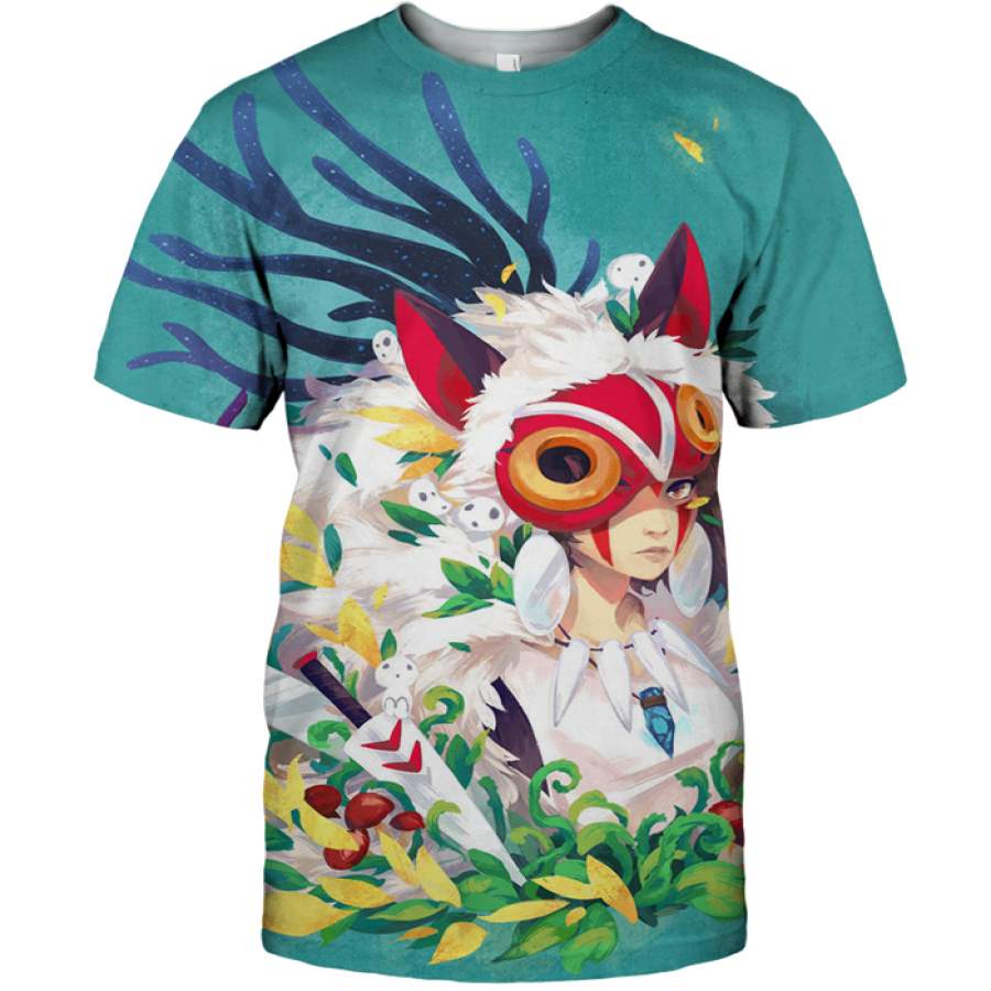 3D All Over Print Mononoke 22 Shirt