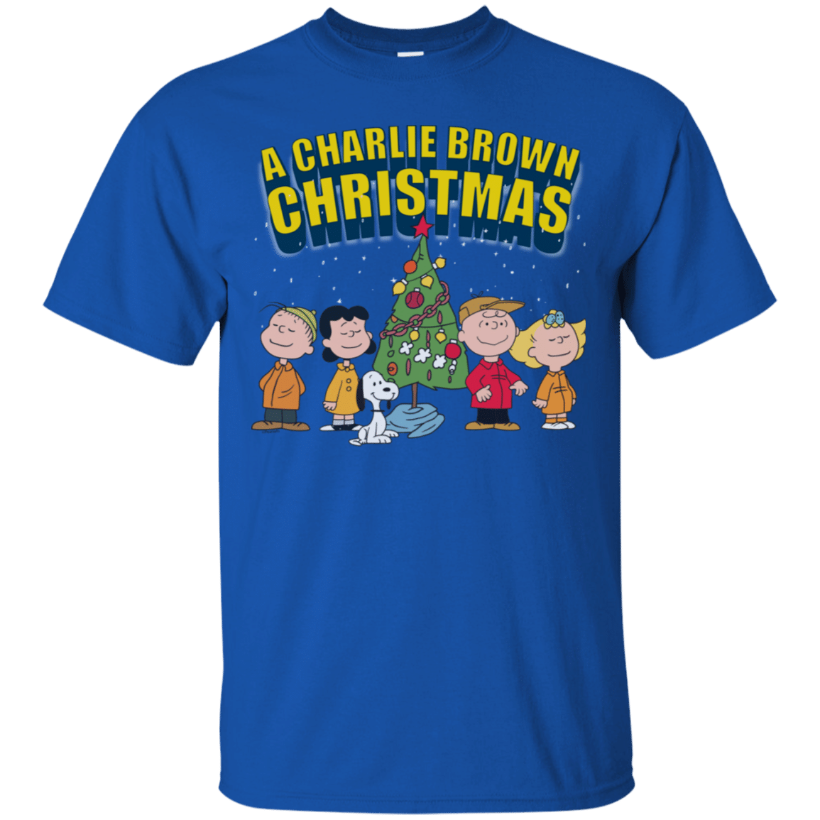 Buy Peanuts Charlie Brown Christmas Special Shirt G200 Gildan Ultra ...